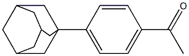 1-(4-Acetylphenyl)adamantane Struktur