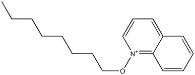 1-Octyloxyquinolinium Struktur