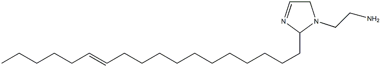 1-(2-Aminoethyl)-2-(12-octadecenyl)-3-imidazoline Struktur