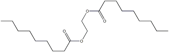 Dinonanoic acid 1,2-ethanediyl ester Struktur