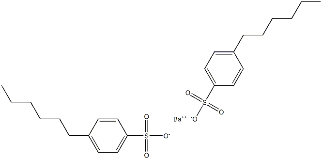 Bis(4-hexylbenzenesulfonic acid)barium salt Struktur