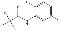 N-(2,5-Diiodophenyl)trifluoroacetamide Struktur