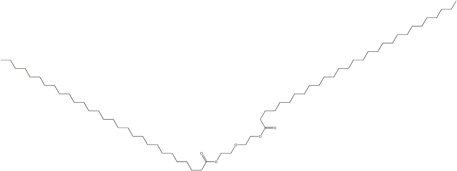 Bisnonacosanoic acid oxybisethylene ester Struktur