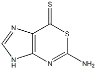 5-Aminoimidazo[4,5-d][1,3]thiazine-7(3H)-thione Struktur