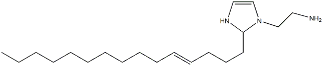 1-(2-Aminoethyl)-2-(4-pentadecenyl)-4-imidazoline Struktur