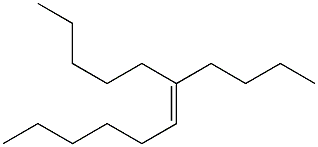 (6Z)-6-Butyl-6-dodecene Struktur