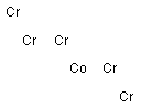 Pentachromium cobalt Struktur