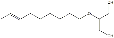 2-(7-Nonenyloxy)-1,3-propanediol Struktur