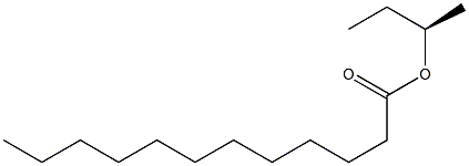 (-)-Lauric acid (R)-sec-butyl ester Struktur