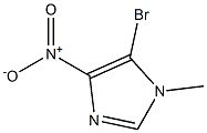 1-Methyl-4-nitro-5-bromo-1H-imidazole Struktur