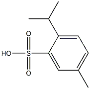 p-Cymene-3-sulfonic acid Struktur