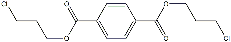 1,4-Benzenedicarboxylic acid bis(3-chloropropyl) ester Struktur