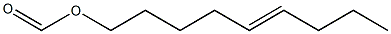 Formic acid 5-nonenyl ester Struktur