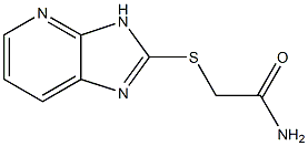 3H-Imidazo[4,5-b]pyridine-2-thioacetamide Struktur