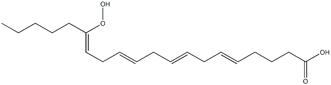 15-Hydroperoxy-5,8,11,14-icosatetraenoic acid Struktur