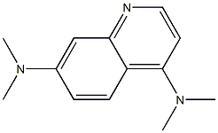 4,7-Bis(dimethylamino)quinoline Struktur