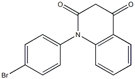 1-(4-Bromophenyl)quinoline-2,4(1H,3H)-dione Struktur