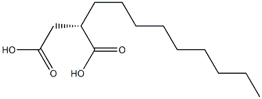 [S,(-)]-Nonylsuccinic acid Struktur