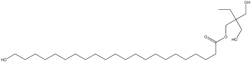 22-Hydroxydocosanoic acid 2,2-bis(hydroxymethyl)butyl ester Struktur