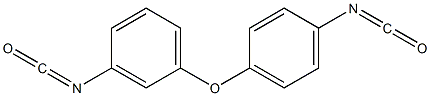 3,4'-Diisocyanato[1,1'-oxybisbenzene] Struktur