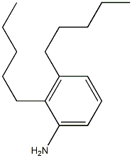 2,3-Dipentylaniline Struktur