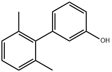 3-(2,6-Dimethylphenyl)phenol Struktur