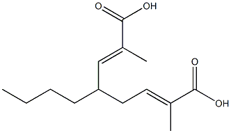 Dimethacrylic acid 1-butyl-1,2-ethanediyl ester Struktur