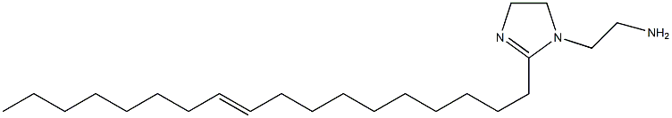 1-(2-Aminoethyl)-2-(10-octadecenyl)-2-imidazoline Struktur