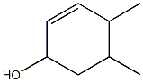 4,5-Dimethyl-2-cyclohexen-1-ol Struktur