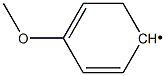 4-Methoxyphenyl radical Struktur