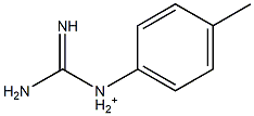 1-[4-Methylphenyl]guanidinium Struktur