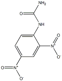 N-(2,4-Dinitrophenyl)urea Struktur