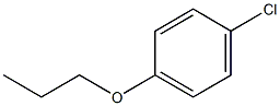 Propyl 4-chlorophenyl ether Struktur