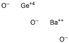 Barium germanium oxide Struktur