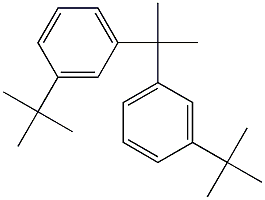 2,2-Bis(3-tert-butylphenyl)propane Struktur