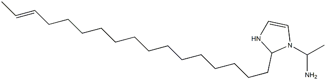 1-(1-Aminoethyl)-2-(15-heptadecenyl)-4-imidazoline Struktur