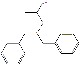 N,N-Dibenzyl-N-(2-hydroxypropyl)amine Struktur