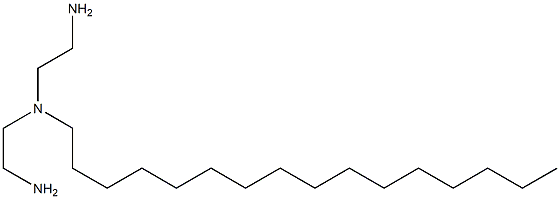 N,N-Bis(2-aminoethyl)hexadecan-1-amine Struktur