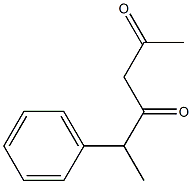 5-Phenyl-2,4-hexanedione Struktur