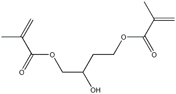 1,2,4-Butanetriol 1,4-bismethacrylate Struktur