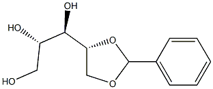 4-O,5-O-Benzylidene-D-xylitol Struktur