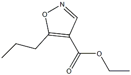 5-Propylisoxazole-4-carboxylic acid ethyl ester Struktur