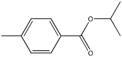 p-Toluic acid isopropyl ester Struktur