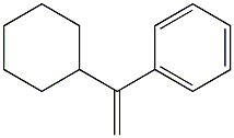 1-Phenyl-1-cyclohexylethene Struktur