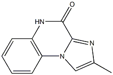 2-Methylimidazo[1,2-a]quinoxalin-4(5H)-one Struktur