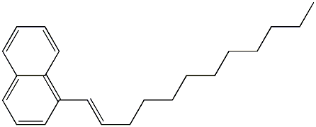 1-(1-Dodecenyl)naphthalene Struktur