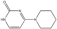 4-Piperidinopyrimidin-2(1H)-one Struktur