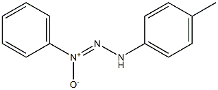 3-(4-Methylphenyl)-1-phenyltriazene 1-oxide Struktur