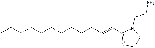 1-(2-Aminoethyl)-2-(1-dodecenyl)-2-imidazoline Struktur