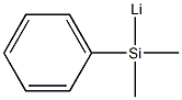 Phenyldimethylsilyllithium Struktur